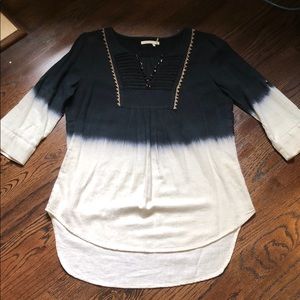 Chambray style flowy tip